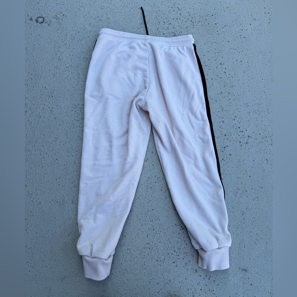 ATM Anthony Thomas Melillo Jogger Sweatpants Cream/Black Size Medium - Picture 2 of 11